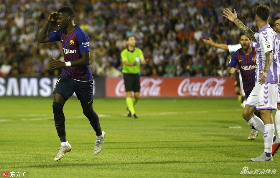 登贝莱潇洒庆祝