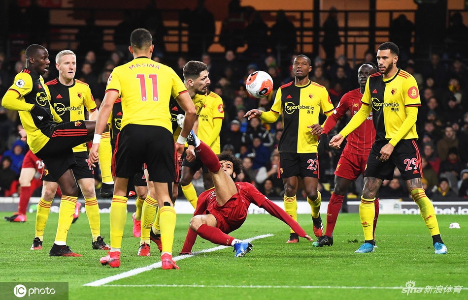 [英超]沃特福德3-0利物浦