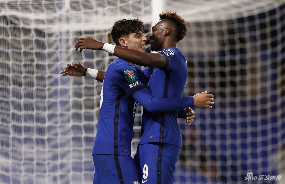 [联赛杯]切尔西6-0晋级 哈弗茨戴帽