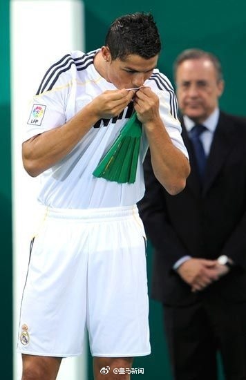 来到皇马，一步一个脚印