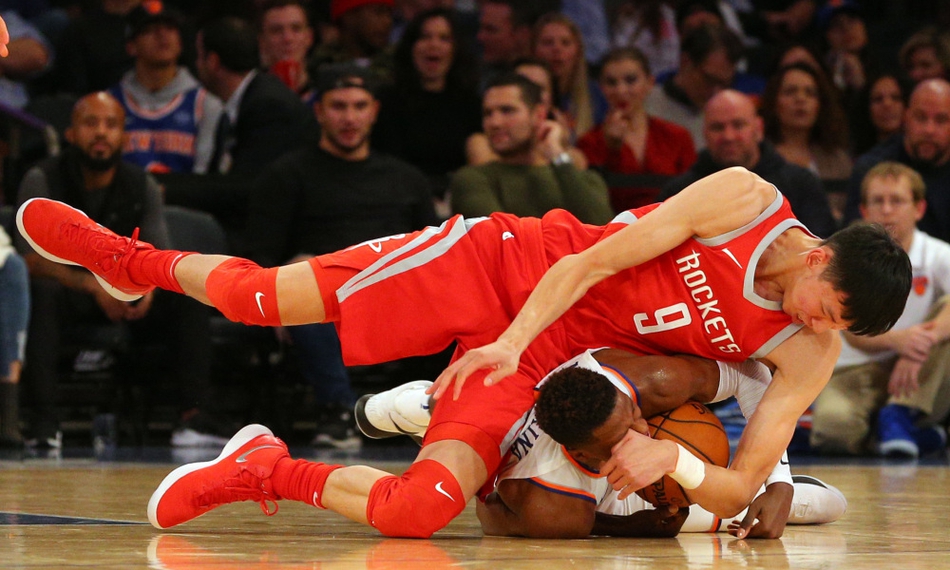 22分22板!周琦新秀赛季结束 你给他打几分?