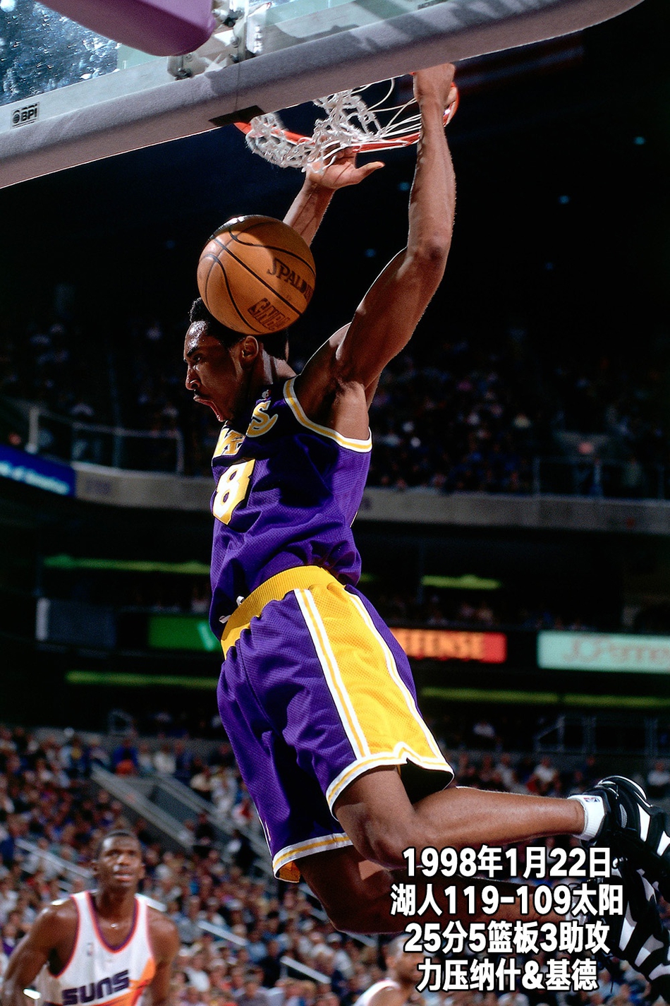 24张经典照片回顾科比第二季：19岁，从球队替补到全明星正赛先发