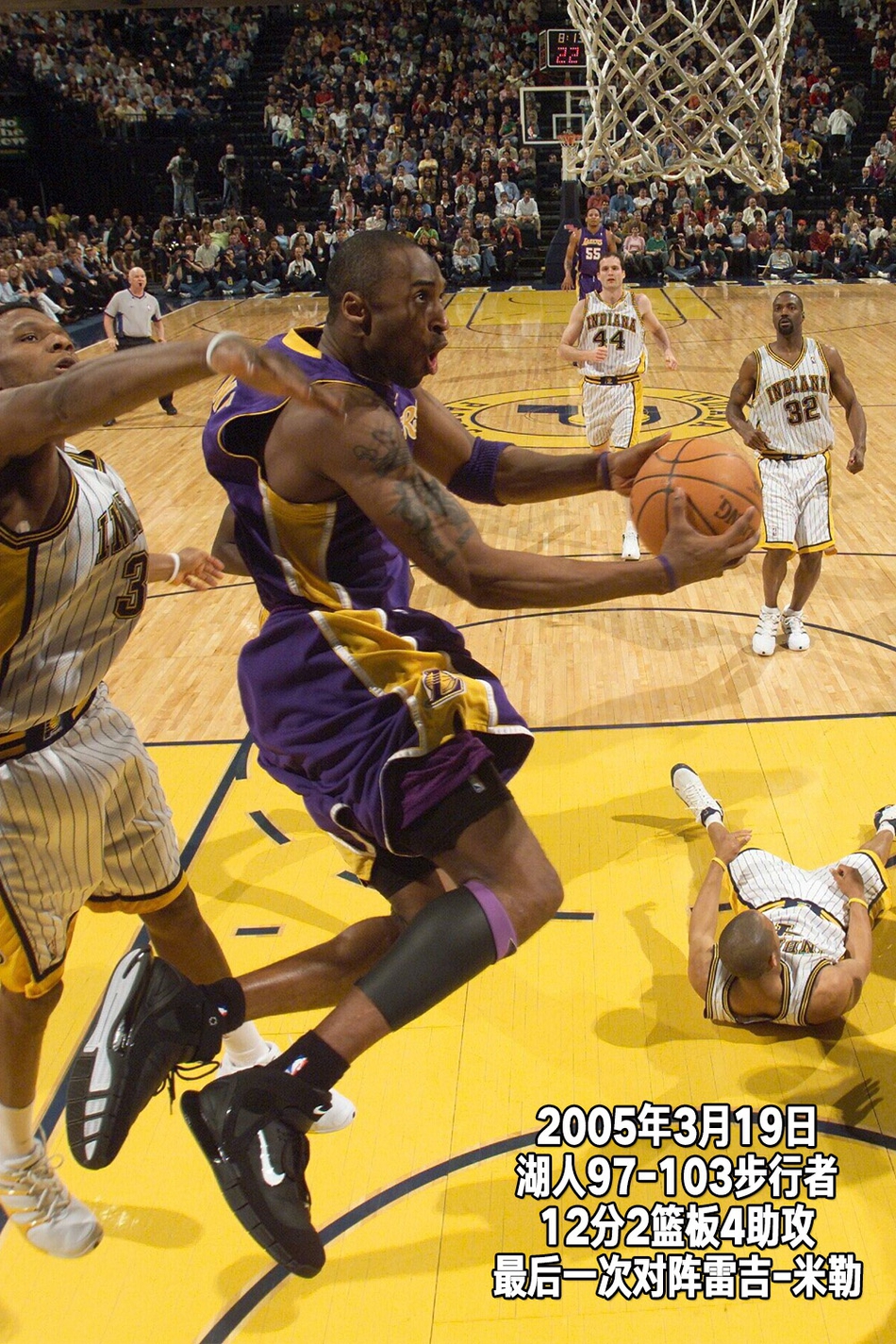 24张经典照回顾科比生涯第9季：OK分手，生涯首次无缘季后赛