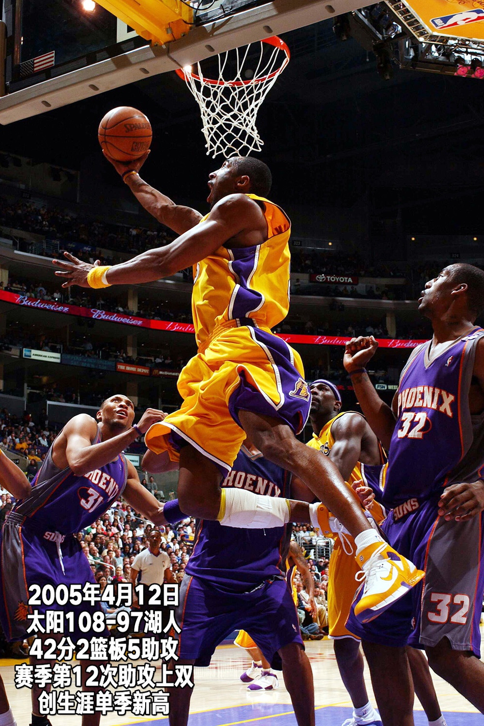 24张经典照回顾科比生涯第9季：OK分手，生涯首次无缘季后赛