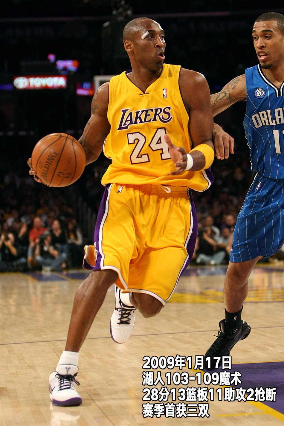 24张经典照回顾科比生涯第13季：30岁，打满82场拿到第4冠