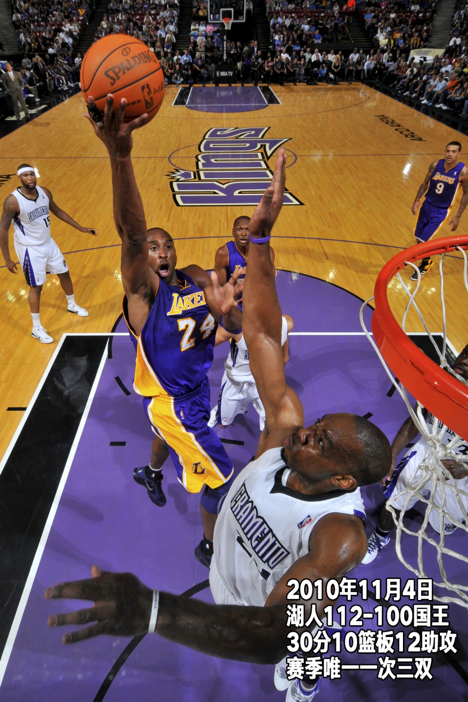 回顾科比生涯第15季：32岁打满82场，再组F4季后赛却被横扫