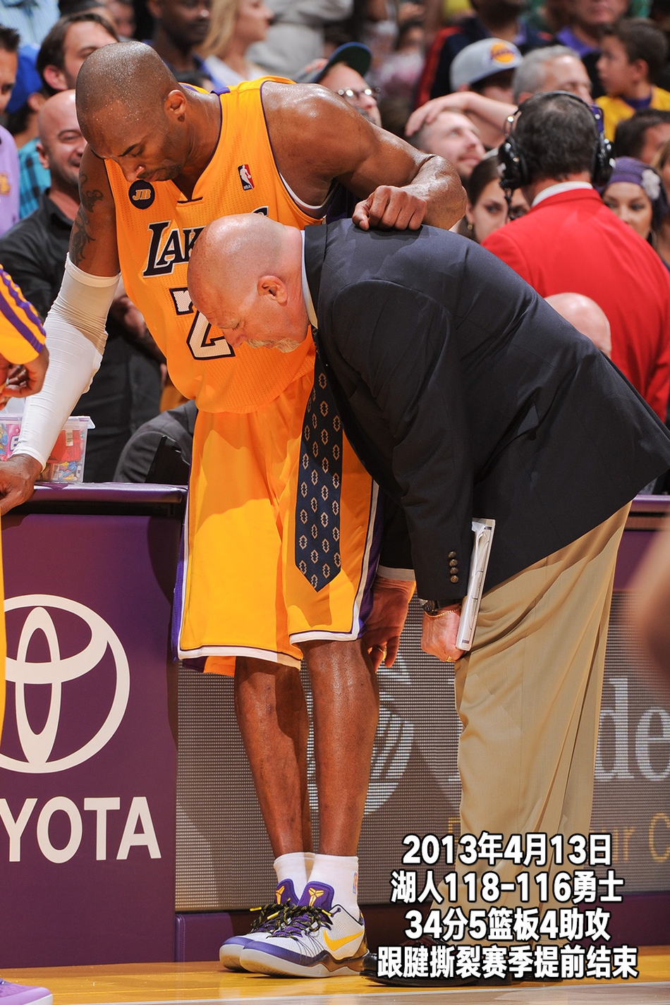 悲壮！回顾科比生涯第17季：拼到跟腱撕裂 将球队拖入季后赛