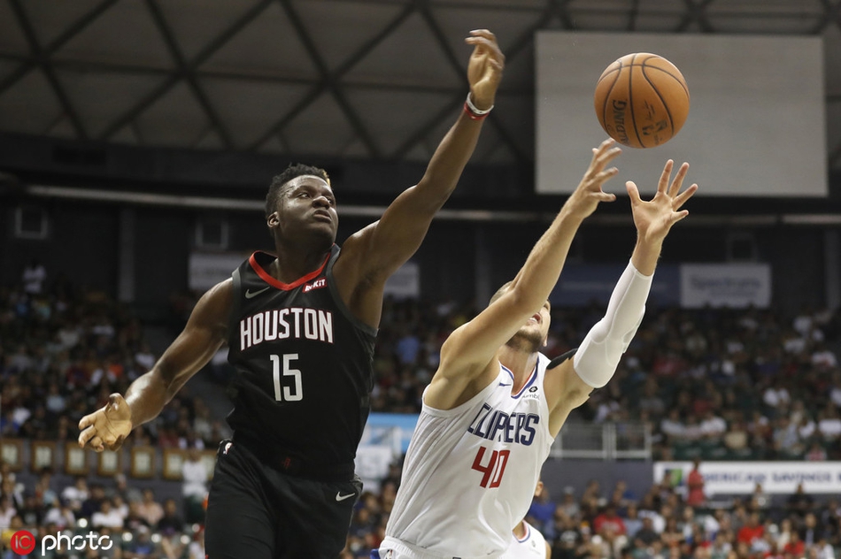 [NBA季前赛]火箭109-96快船