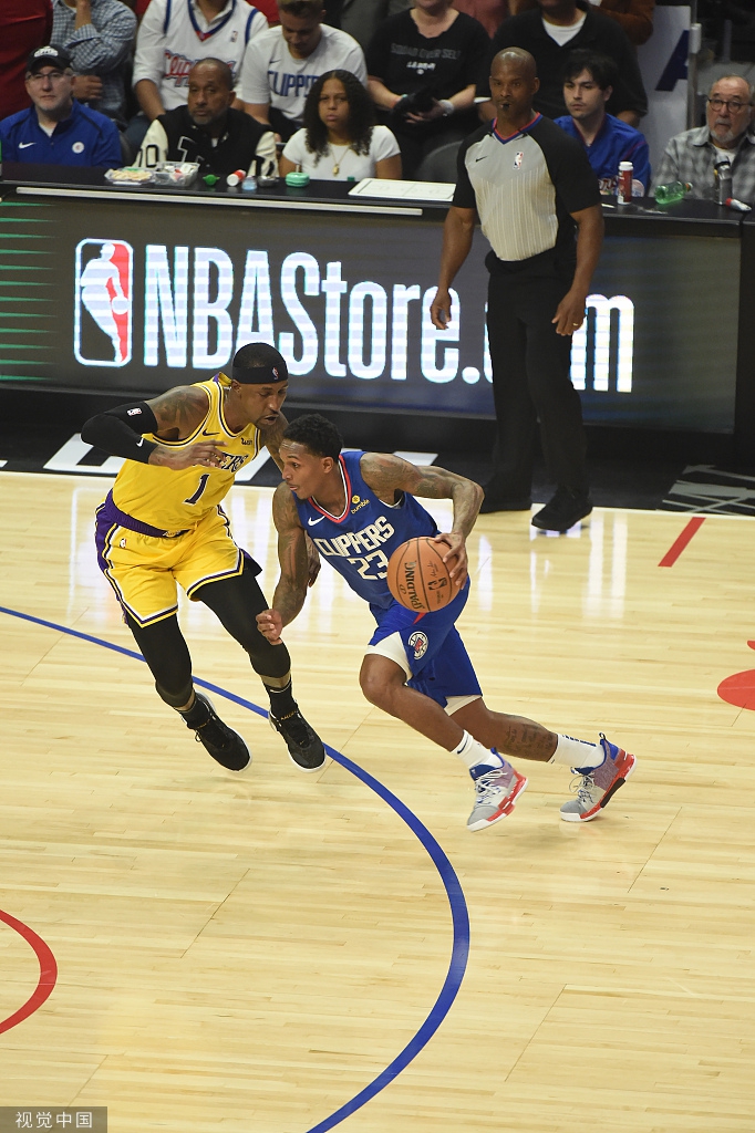 [NBA常规赛]湖人102-112快船 卡哇伊30分