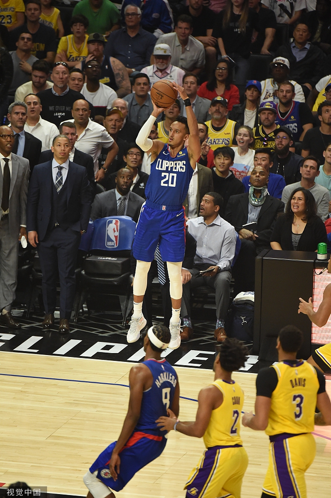 [NBA常规赛]湖人102-112快船 卡哇伊30分