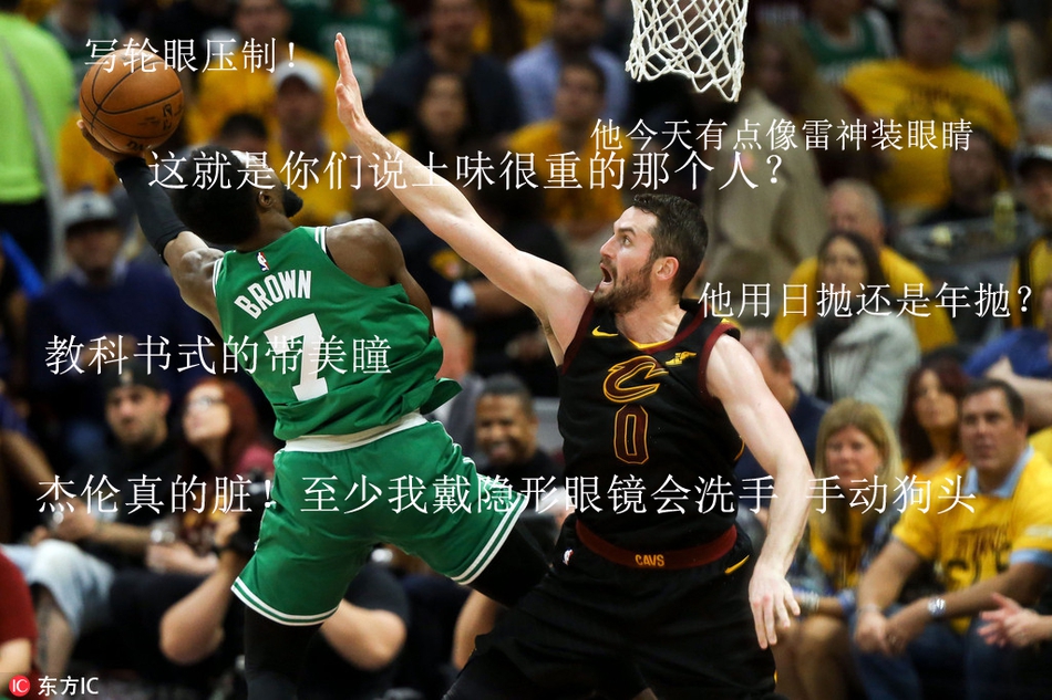 9、杰伦在比赛中戴隐形眼镜