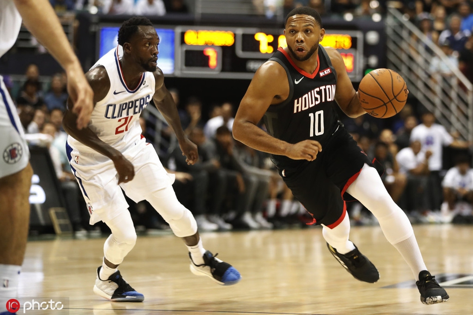 [NBA季前赛]火箭109-96快船