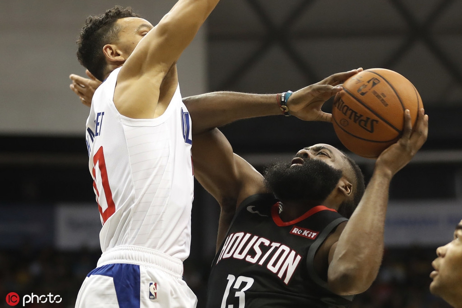 [NBA季前赛]火箭109-96快船