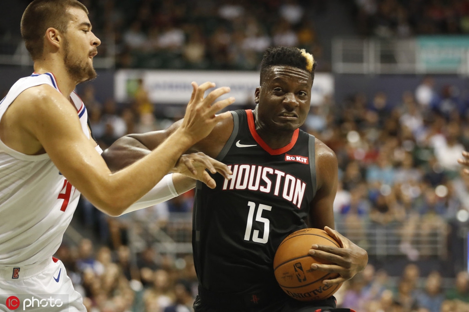 [NBA季前赛]火箭109-96快船