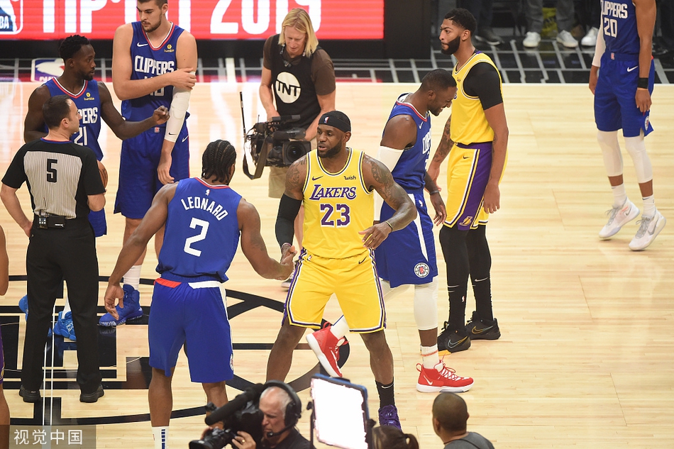 [NBA常规赛]湖人102-112快船 卡哇伊30分