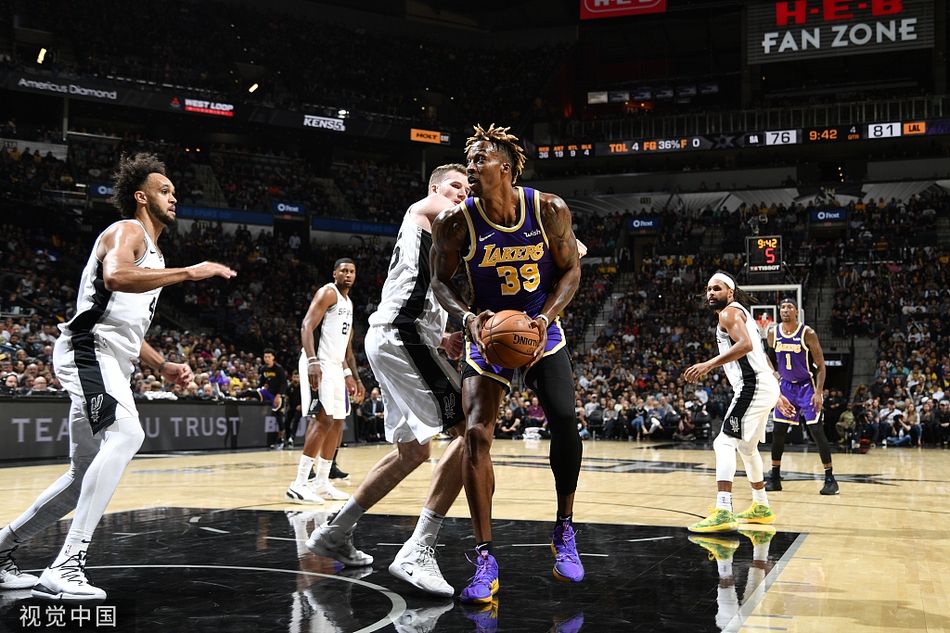 [NBA常规赛]湖人103-96马刺