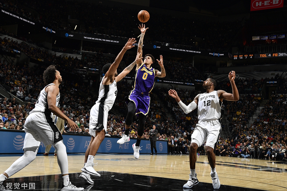 [NBA常规赛]湖人103-96马刺