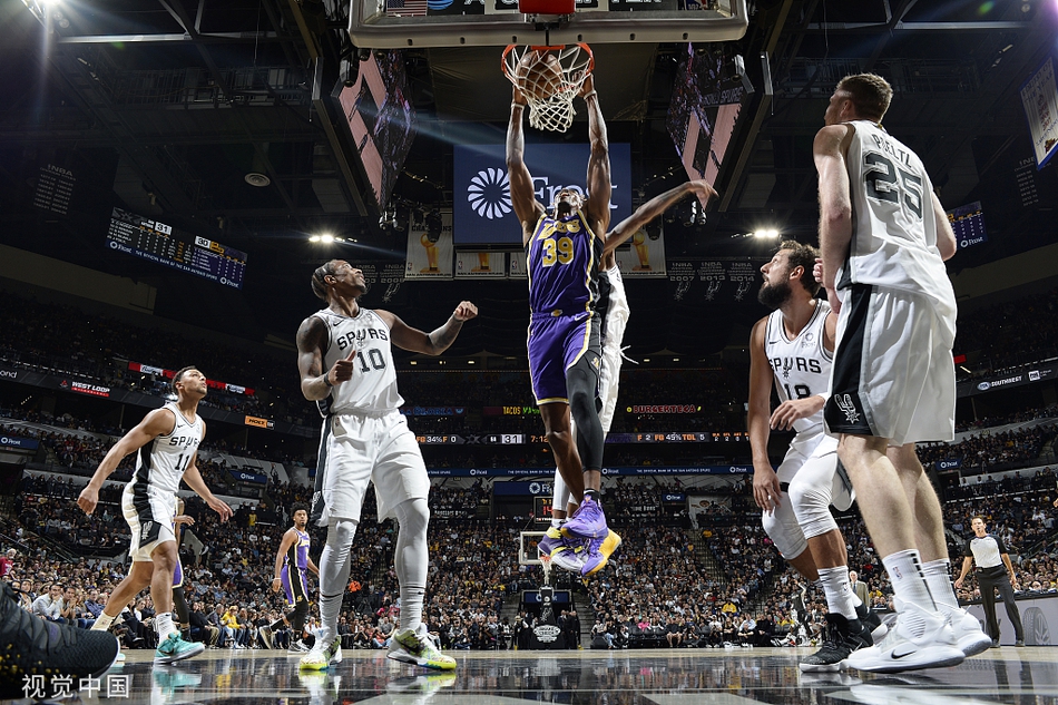 [NBA常规赛]湖人103-96马刺