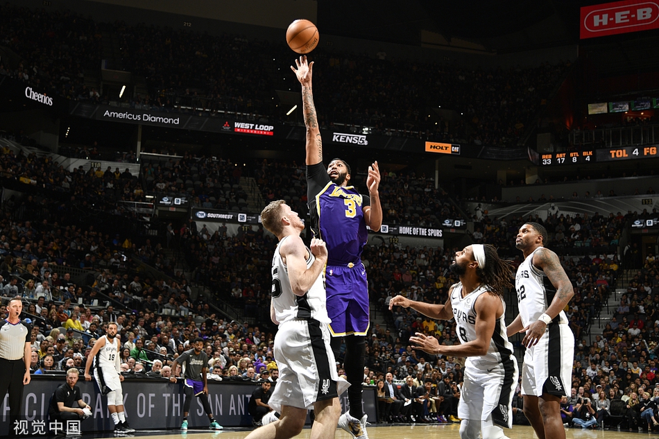 [NBA常规赛]湖人103-96马刺