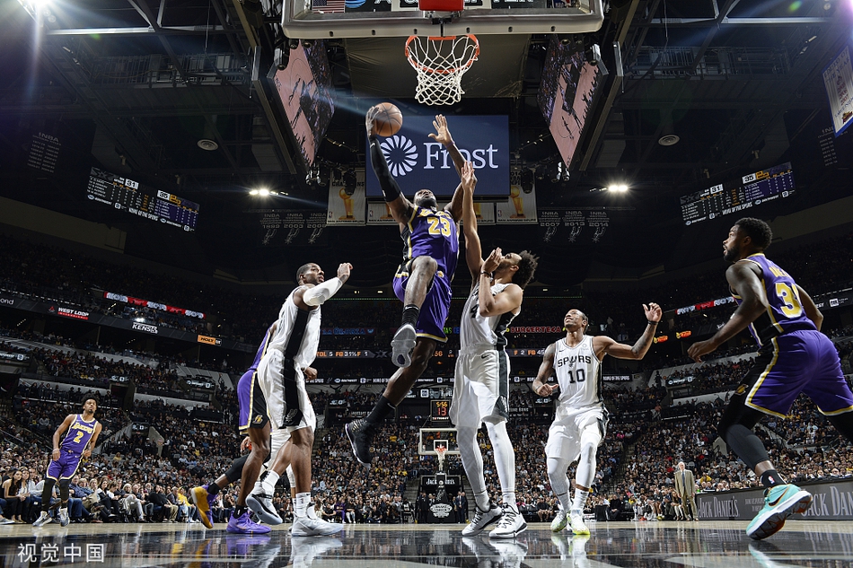 [NBA常规赛]湖人103-96马刺