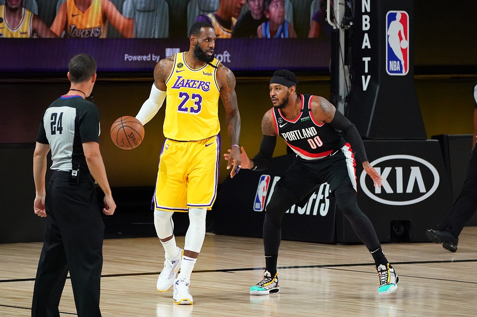 [NBA季后赛]开拓者122-131湖人