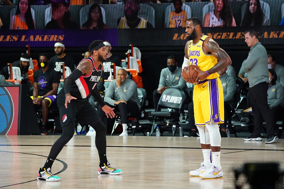 [NBA季后赛]开拓者122-131湖人