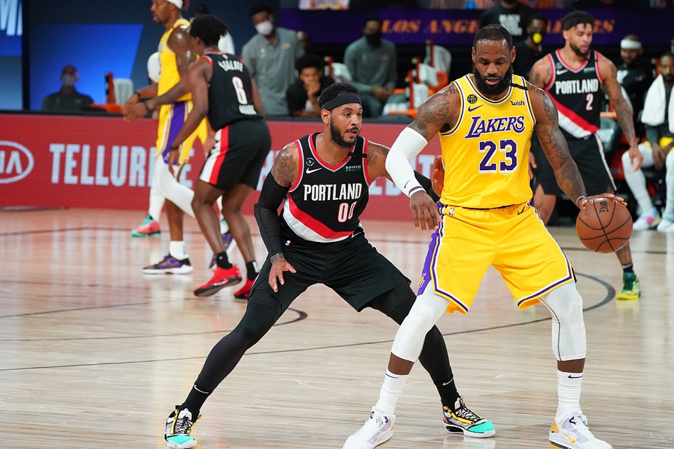 [NBA季后赛]开拓者122-131湖人