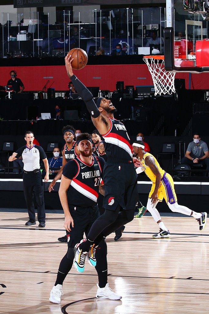 [NBA季后赛]开拓者122-131湖人