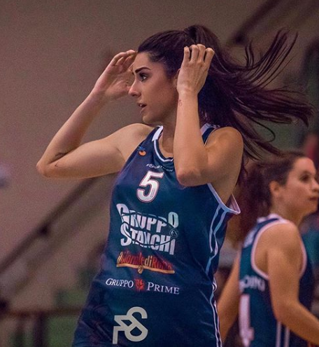 最会打球的模特！她曾是意大利选美亚军 如今成世界女篮第一美女