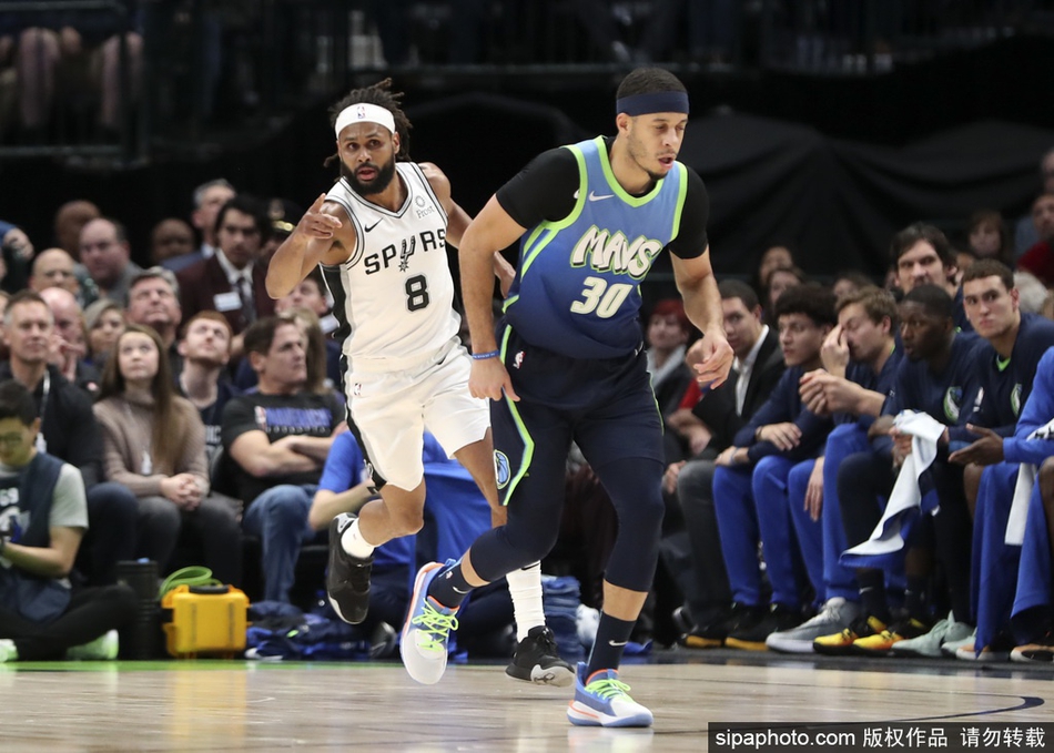 [NBA常规赛]马刺98-102独行侠