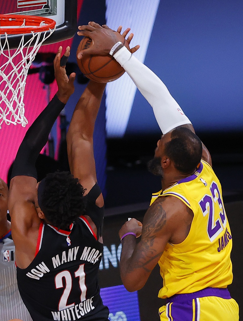 [NBA季后赛]开拓者122-131湖人