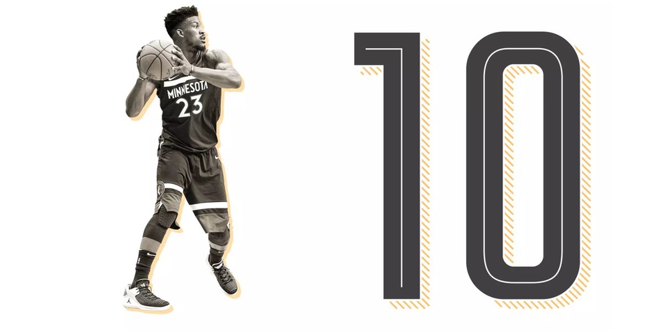 10、吉米-巴特勒