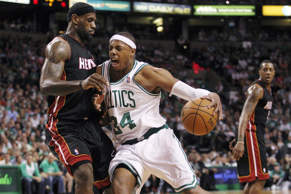 5.保罗-皮尔斯，35胜34负，胜率50.7%