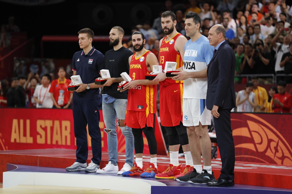 [男篮世界杯]阿根廷75-95西班牙