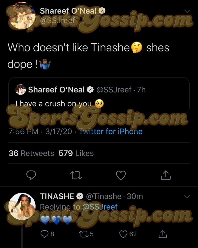 奥尼尔大儿子高调表白西蒙斯前女友!当初西帝为詹娜抛弃了她