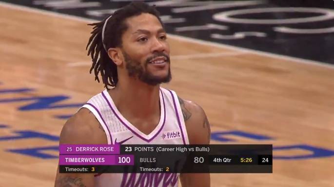 公牛球迷高呼MVP！罗斯面露微笑