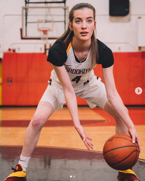 颜值超高又超会打球的大四学姐!所有篮球狗的梦中女神