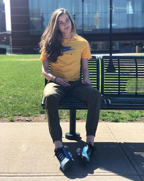 颜值超高又超会打球的大四学姐!所有篮球狗的梦中女神