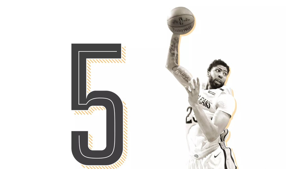 5、安东尼-戴维斯