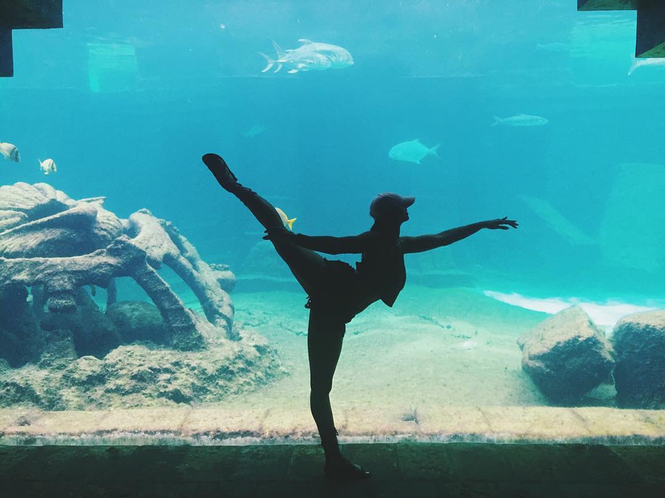 南美风情！身材逆天的22岁热火啦啦队小姐姐！