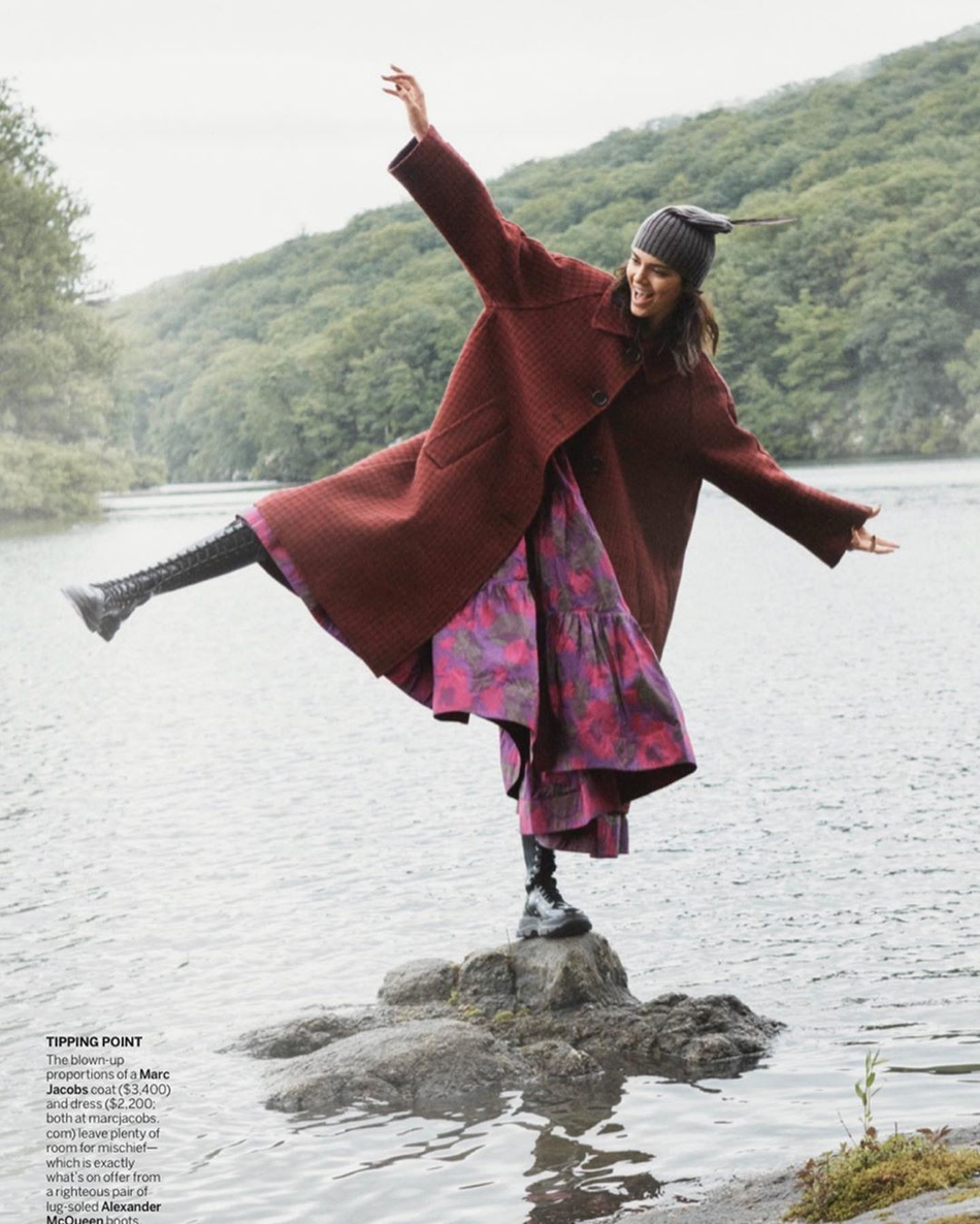 禁欲系!西蒙斯前女友詹娜最新写真合集