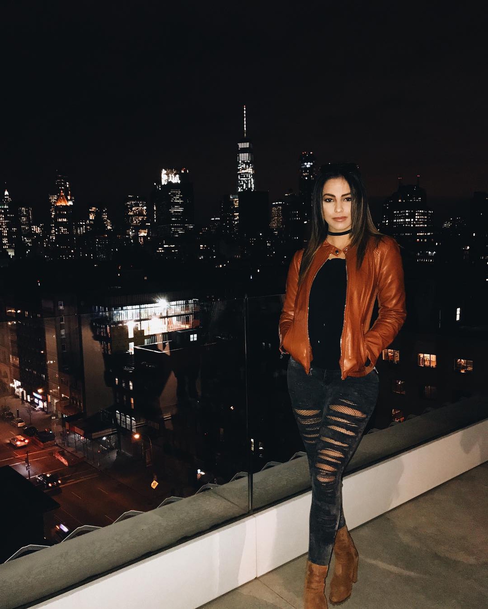 南美风情！身材逆天的22岁热火啦啦队小姐姐！