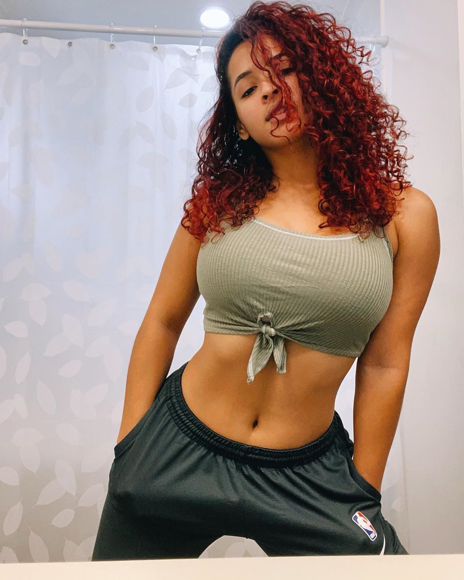 高能预警！身材超超超超超劲爆的热火拉拉队员 她还是心理学博士