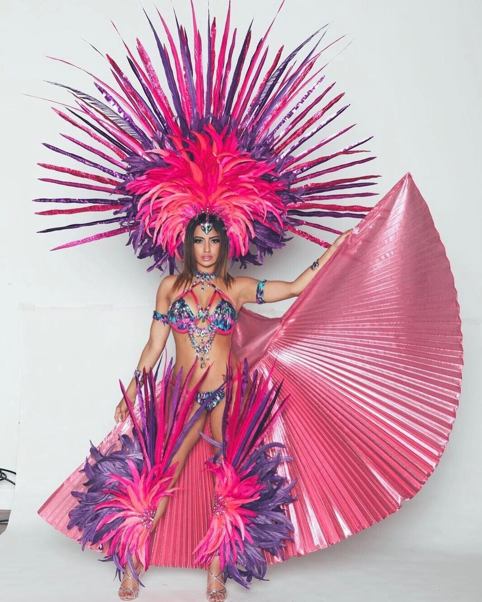 南美风情！身材逆天的22岁热火啦啦队小姐姐！