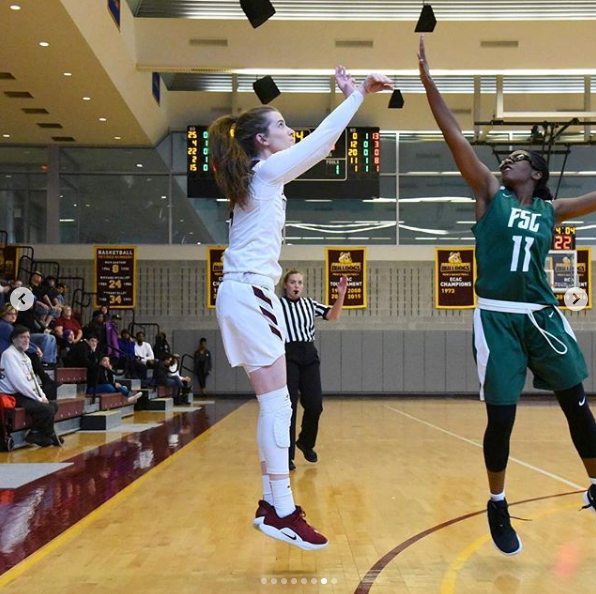 颜值超高又超会打球的大四学姐!所有篮球狗的梦中女神