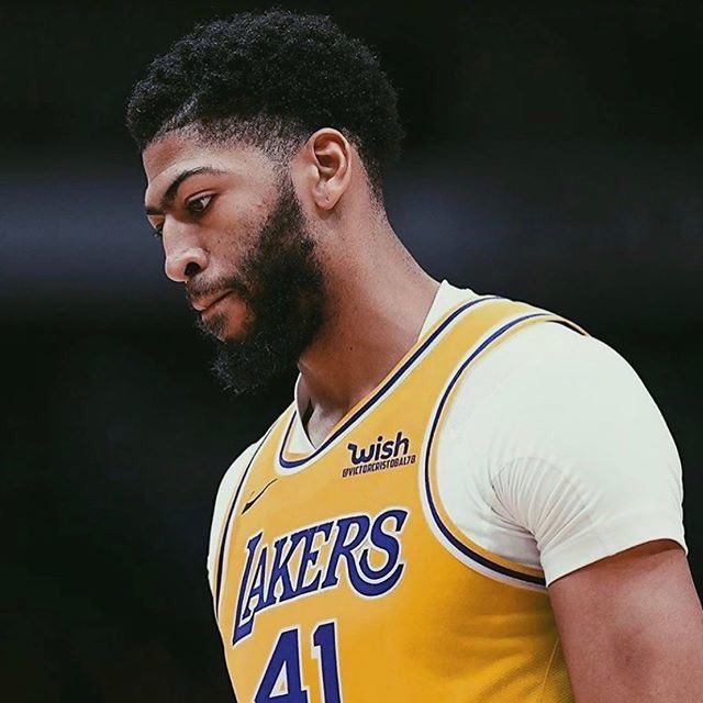 浓眉湖人球衣P图合集来啦!和詹姆斯组现役最强二人组