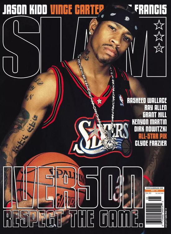 那些年杂志封面上的艾弗森！真是帅到没朋友