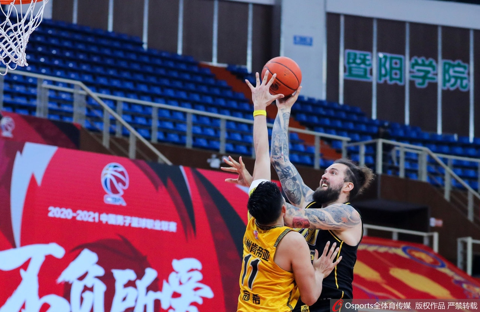 CBA第38轮：广厦94-90江苏