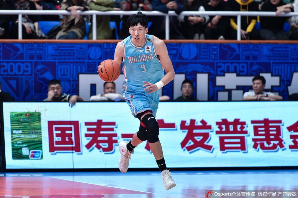 CBA第1轮:四川87-134新疆