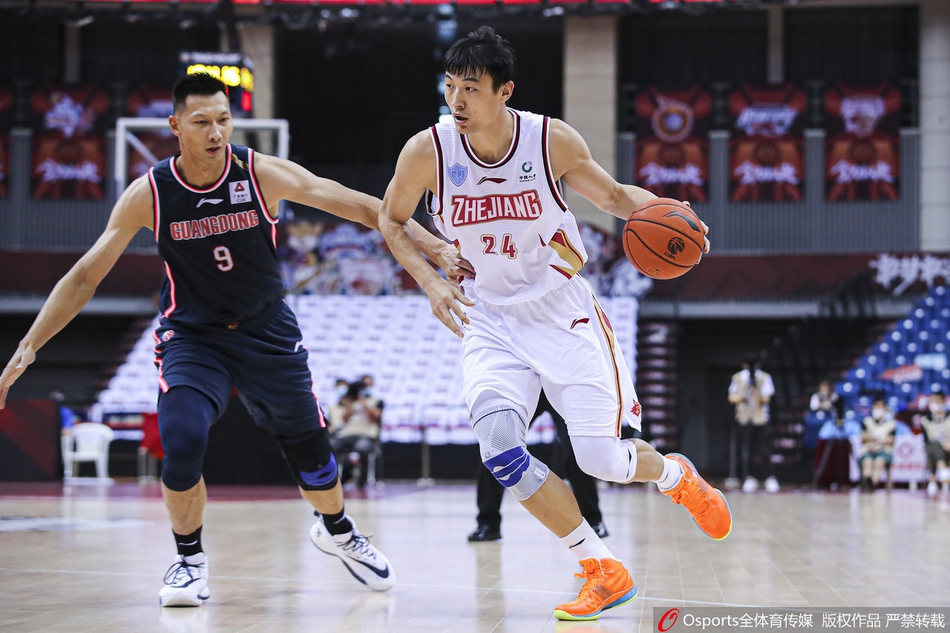 CBA复赛：浙江98-107广东